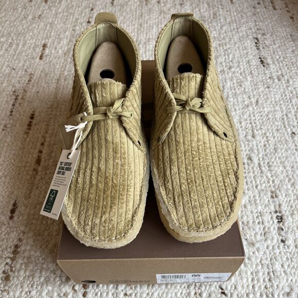 NEW Clarks x Liam Gallagher LG Collab Desert Rain Shoes Men 9 Wallabees EU 42 - Picture 3 of 15